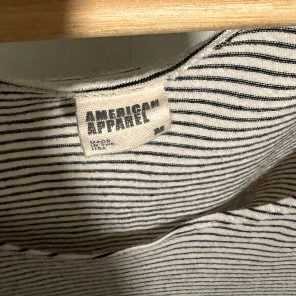 American Apparel Striped Tank Top Medium - Picture 4 of 4